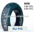 vente en gros de pneus de motocyclette durables de haute qualité 4,00-12